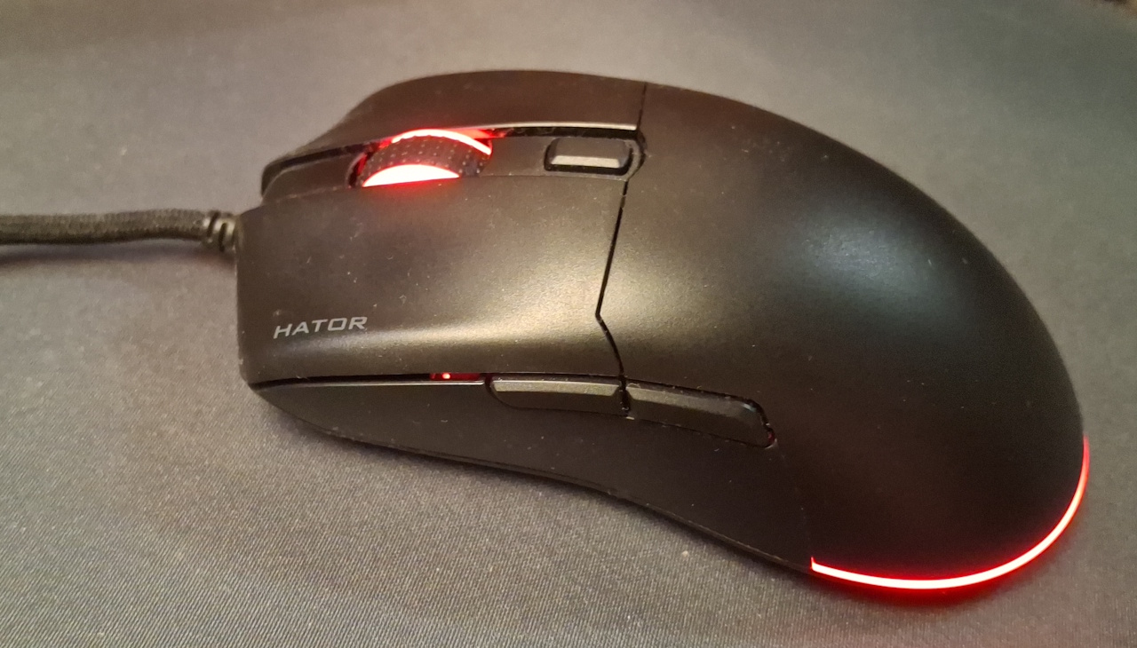 Огляд миші HATOR Pulsar 3 Black (HTM610) з дефектом